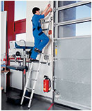 Приставная лестница 2.92 м  10 ступ. / Z600 / 40453