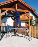 Лестница 4-секц. 1.25/2.30/4.74 м, 4x4 Z300 242384