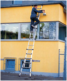 Лестница 4-секц. телескопическая 4.20/2.05 м, 4х4 Z600 41930