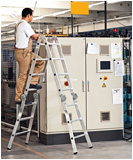 Лестница 4-секц. 0.98/1.75/3.59 м, 4х3  Z600 40905