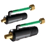 Разъем силовой TIG 50 с газовой трубкой 2м  / CX0081