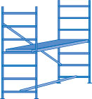 Вышка алюминиевая Z300, модуль A  (арт.44500)