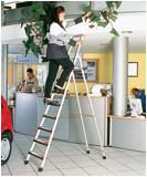 Стремянка анодированная Z600  2.64 м / 41428